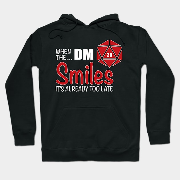 When the DM Smiles Hoodie by KimonoKat